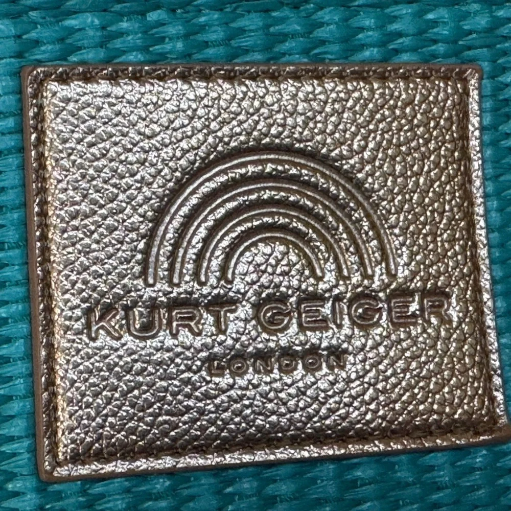 Kurt Geiger Multicolor Woven Tote and Crossbody NWT